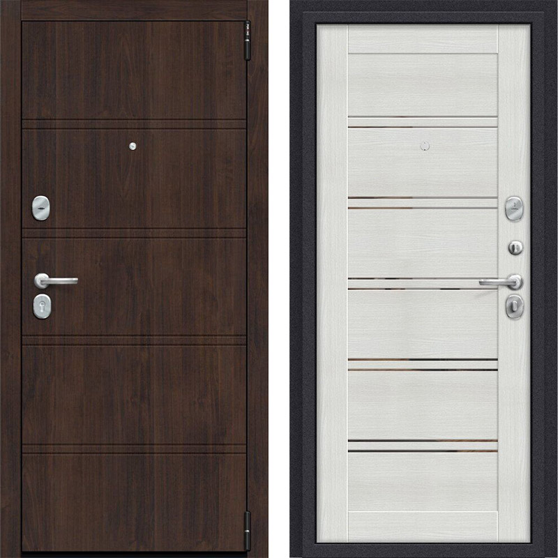 Porta R 104.П28 Антик Серебро/Snow Veralinga Porta R 8.П28 Almon 28/Bianco Veralinga