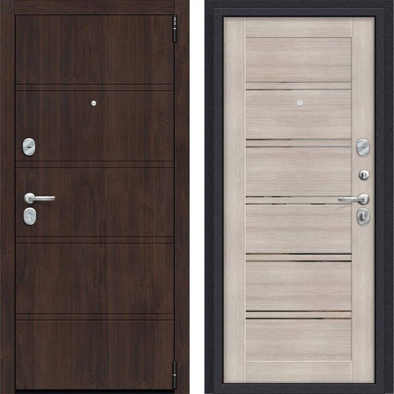 Porta R 104.П28 Антик Серебро/Snow Veralinga Porta R 8.П28 Almon 28/Cappuccino Veralinga