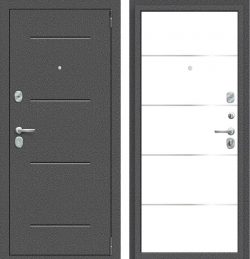Porta R 104.П50 (IMP-6) Антик Серебро/Super White