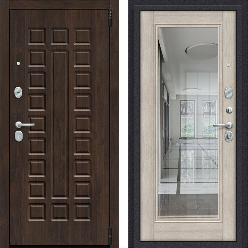 Porta R 51.П61 Graphite Pro/Bianco Veralinga Porta R 51.П61 Almon 28/Cappuccino Veralinga