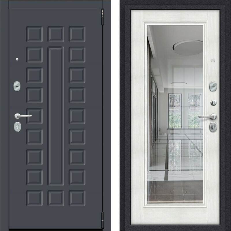 Porta R 51.П61 Graphite Pro/Bianco Veralinga Porta R 51.П61 Graphite Pro/Bianco Veralinga